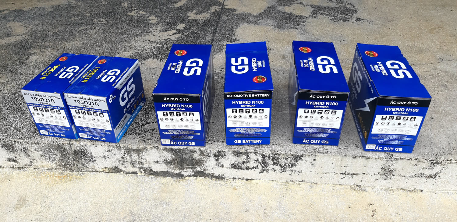 Đại Lý Ắc Quy GS tại Hà Nội
