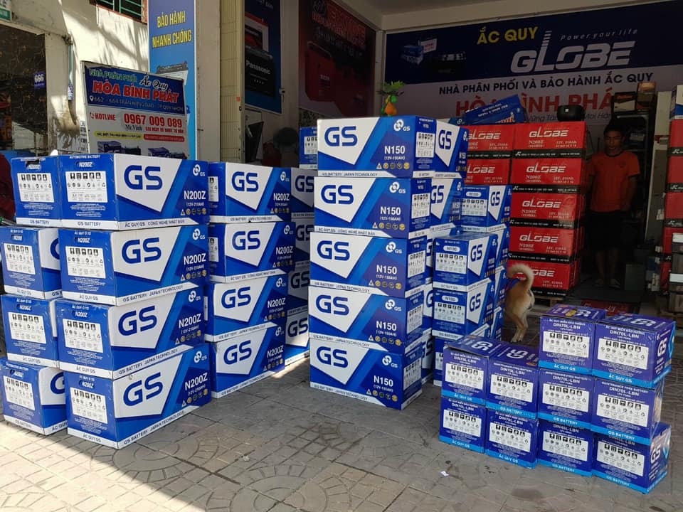 Ắc quy GS tại Bình Định