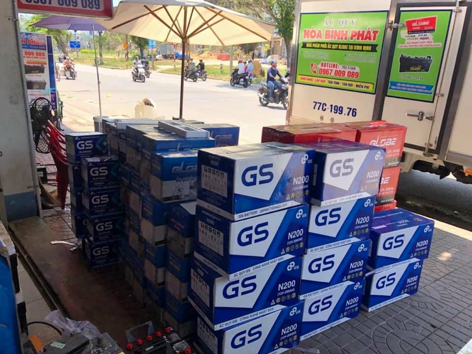Đại lý ắc quy GS tại Bình Định