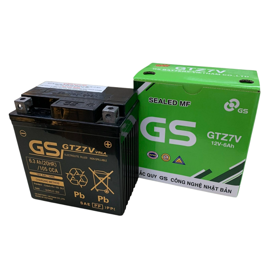 Ắc quy GS GTZ7V (12v-6ah)