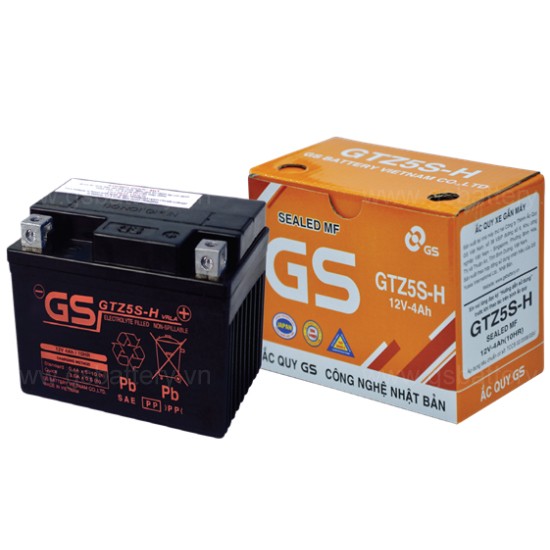 Ắc quy GS GTZ5S-H (12v-4ah)