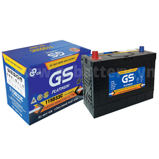Ắc quy GS MF 115D33C (12v100ah)