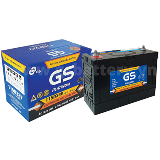 Ắc quy GS MF 115D33V (12v-100ah)