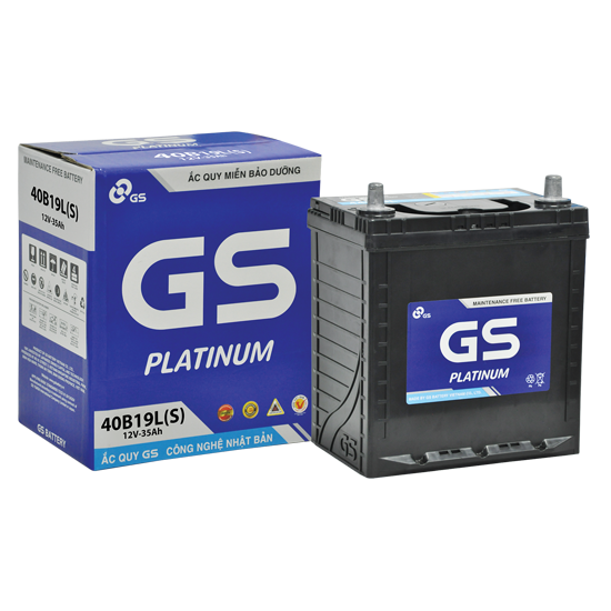 Ắc quy GS MF 40B19LS (12v-35ah)