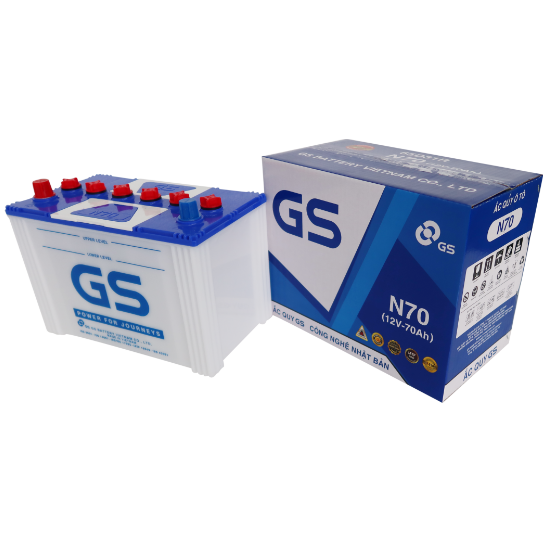 Ắc quy GS N70 (12v-70ah)