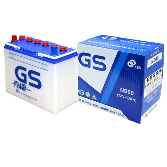Ắc quy GS NS60 (12v-60ah)