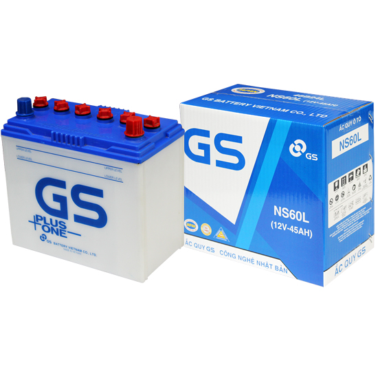 Ắc quy GS NS60L (12v-45ah)