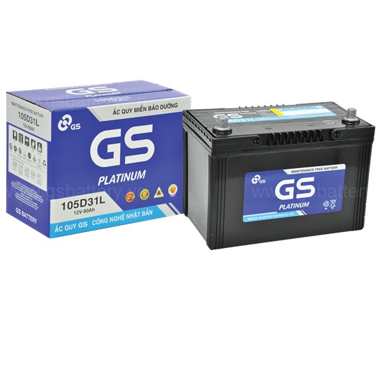 Ắc quy GS MF 105D31L (12v-90ah)