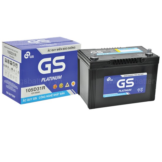 Ắc quy GS MF 105D31R (12v-90ah)