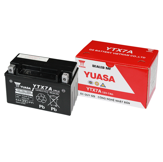 Ắc quy GS Yuasa YTX7A (12v-7ah)