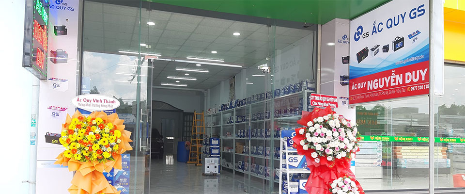 Đai lý ắc quy GS tại Vũng Tàu